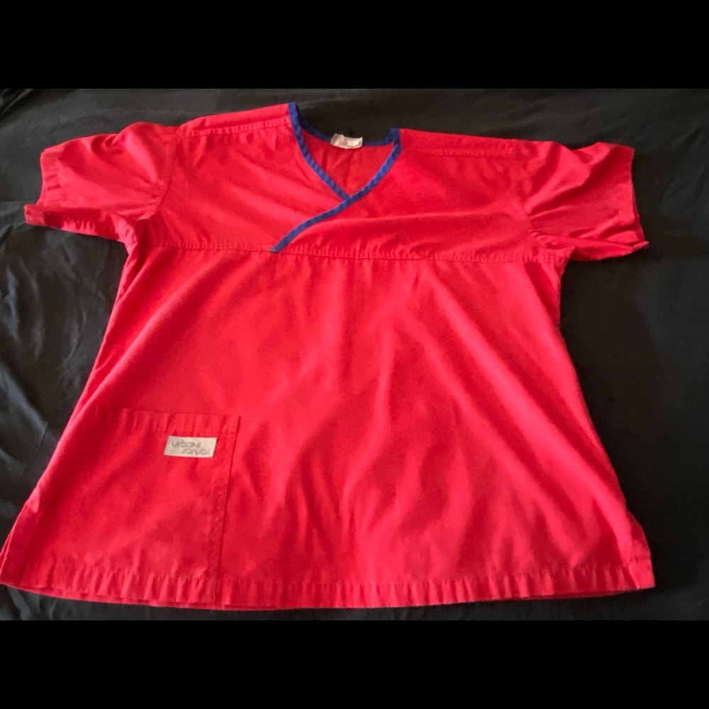 Urbane scrub top
